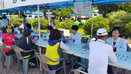 강남구약, 구민 체육대회서 봉사약국 운영