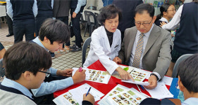 과천시약, 학생 대상 약사체험 부스 운영