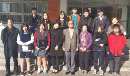 광진구약 5반, 반회비 모아 용곡중에 장학금 전달