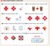 약국·의료기관 적십자 표장 빨간 십자가 사용금지