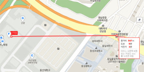 대형병원과 500m 이상 떨어진 문전약국 찾아라