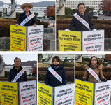 김상돈 외 4인 약사, 경남도청 앞 1인시위 바통