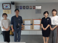 광진구약, 장애 근로자 작업장에 구급약 전달
