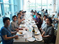 용산구약, 파지수거어르신·소녀 돌봄약국 점검