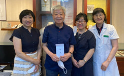 서울시약, 무료 진료 요셉의원에 성금 100만원 전달