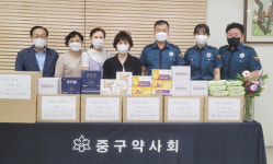 서울 중구약, 가정폭력피해 어린이·청소년에 영양제 전달