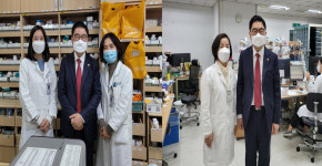 [경기] 박영달, 병원약사 공략...고양지역 병원 방문