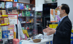 [대약] 김대업, 광주·전남약국 유세...토론회도 참석