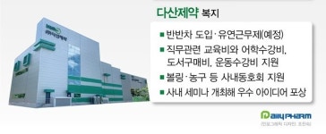 맨파워 투자와 성장은 비례...다산제약의 워라밸 경영