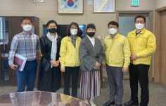 전북 완주군약, 코로나 업무 폭주 지역보건소 격려