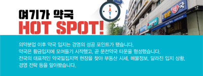 광명중대병원 약국 타운, 고분양가 장벽에 썰렁