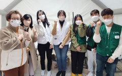 발이 꽁꽁 얼어도…전문성 살려 투약봉사 하니 뿌듯