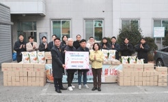 데이팜 힙스체인, 취약계층에 사랑의 김장·쌀 나눠