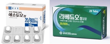PPI+제산제 시장 활짝...라베듀오, 에소듀오 추월