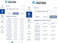 내 약국 주변 진료과별 매출액을 지도로 검색한다