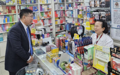 [경기] 한일권, 첫 공식행보는 공공심야약국 방문