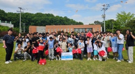 삼아제약 임직원, 원주 보육시설 3곳서 봉사활동