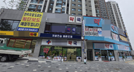횡단보도에 순천향대 천안병원 22개 약국 생사기로
