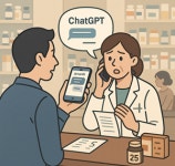 챗GPT 찾아보고 왔는데요...상담고객에 약국 진땀