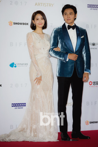 [bnt포토] 임윤아-장동건 '제22회 부산국제영화제 개막식 사회 맡았어요'