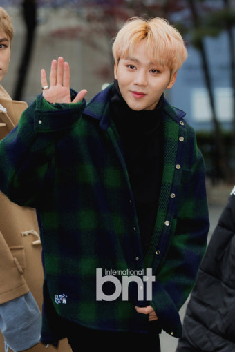 [bnt포토] 세븐틴 승관 '선서하듯'