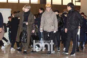 [bnt포토] 세븐틴 '등장에 공항이 떠들썩'