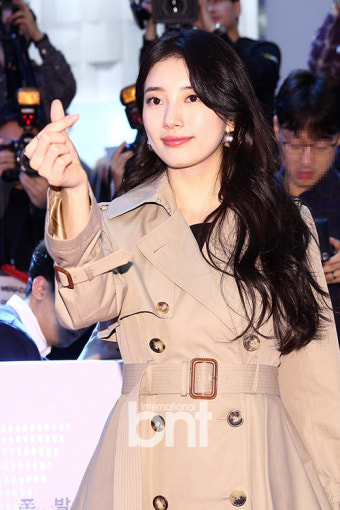 [bnt포토] 수지 '여신의 손하트!'