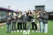 [bnt포토] 전현무 도그어스 플래닛과 함께하는 유기견 사진전 많은 관심 부탁드려요