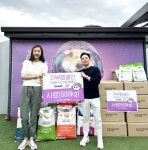 차량용 방향제 업체 카리보, 도그어스플래닛 유기견 봉사 및 사료 기부