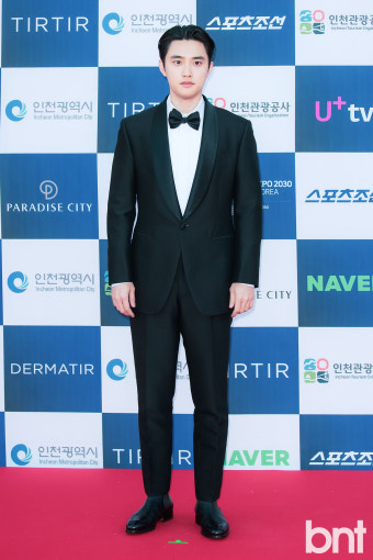 [bnt포토] 도경수 '근엄진지'(청룡시리즈어워즈)