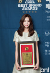 [bnt포토] 에이제인 공현정 뷰티크리에이터 대상에 걸맞는 미모(대한민국 베스트브랜드 어워즈)