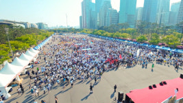 제11회 행복한가게 마라톤 대회, 성황리 개최