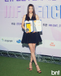 [포토] 제이엔제이 한주희 패션 부분 영향력 인정받았어요(2024 한류인플루언서대상어워즈)