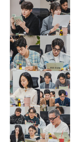 ‘체크인 한양’ 배인혁·김지은·정건주·박재찬 등 대본 리딩 현장 공개
