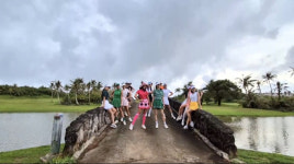 현역 투어프로와 인플루언서들 치열한 팀매치...파인이스트 괌 프로&아마 골프페스타 20일 방송