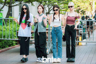 카리나, 지드래곤과 재회... 에스파, ‘굿데이’ 촬영