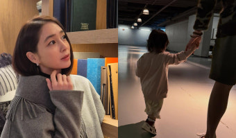 이민정, 16개월 된 딸의 빠른 영어 실력 자랑 딸, NO NO NO 영어로 표현
