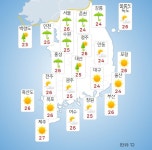 중부 중심 괴물 폭우… 한낮 34도 무더위 계속 [내일날씨]