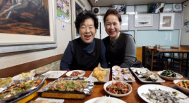 동네한바퀴 마산 통술집, 콩국, 굴