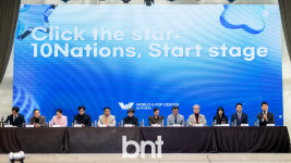 CLICK THE STAR 글로벌파트너 체결식에 참여한 각국 대표들 [포토]