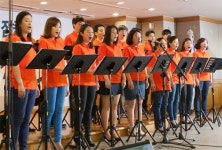 보령엄지합창단의 작은 음악회가 만드는신나는 일터