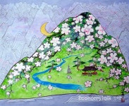 벽화 속에 수묵채색으로 얼과 혼을 그렸죠 이철수 우리강산 展