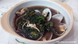 [라벤더의 부엌(6)]봄나물 요리 4총사(바지락 냉잇국, 민들레무침, 달래 양념장, 두릅산적)