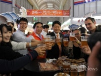 서울의 치맥페스티벌 꿈꾸는 신중부시장 건어물맥주축제 개최
