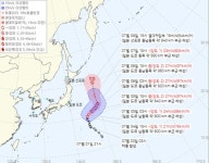 2025년 3호 태풍 문, 4호 태풍 다나스 등 오늘의 날씨 및 주말날씨,제주도-남부지방 2025년 장마기간 종료!