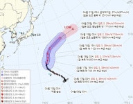 4호 태풍 실라코 등 오늘의 날씨 및 주말날씨,오늘~내일 충청권과 남부지방, 제주도 비!