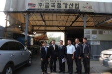 팩컴에이에이피(주) | 이상철 중기청장, 금곡철강 방문