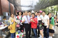 평택동산교회, 사랑의 바자회 개최