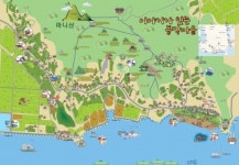지도 한장에 담아낸 동막리 이야기