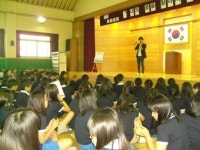 작전중, 개그맨 홍인규 초청 진로특강